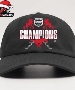 SMU Mustangs 2026 NCAA Football Trust & Will Holiday Bowl Champions Snapback Classic Hat Cap