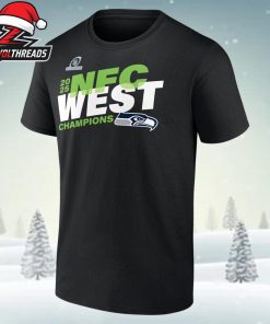 Seattle Seahawks 2025 NFC West Division Champions Conquer Unisex T-Shirt