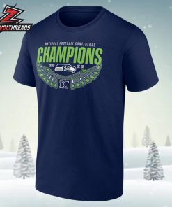 Seattle Seahawks 2025 NFC Champions Hometown Unisex T-Shirt