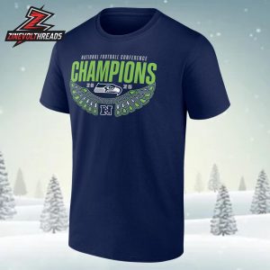 Seattle Seahawks 2025 NFC Champions Hometown Unisex T-Shirt