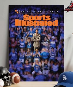 Shai Gilgeous-Alexander OKC Thunder Is Sports Illustrated 2025 Sports Person Of The Year Home Decor Poster Canvas