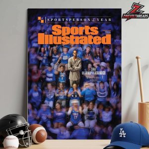 Shai Gilgeous-Alexander OKC Thunder Is Sports Illustrated 2025 Sports Person Of The Year Home Decor Poster Canvas