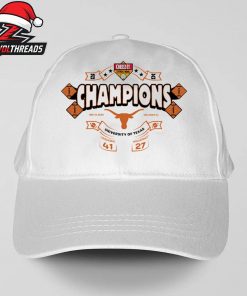 Texas Longhorns 2025 Cheez-It Citrus Bowl Tee Champions Score Snapback Classic Hat Cap