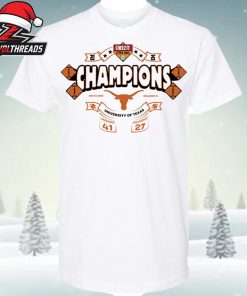 Texas Longhorns 2025 Cheez-It Citrus Bowl Tee Champions Score Unisex T-Shirt