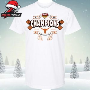 Texas Longhorns 2025 Cheez-It Citrus Bowl Tee Champions Score Unisex T-Shirt