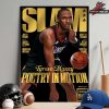 Tyrese Maxey Philadelphia 76ers On The Slam 260 Cover Magazine Poetry In Motion Home Decor Poster Canvas