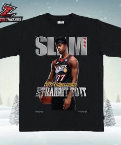 VJ Edgecombe Philadelphia 76ers On The Slam 260 Cover Tee Straight To It Unisex T-Shirt
