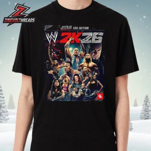 WWE Reveals The Cover For WWE 2K26 Attitude Era Edition Unisex T-Shirt
