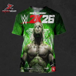 WWE Reveals The Cover For WWE 2K26 King Of Kings Edition All Over Print Shirt