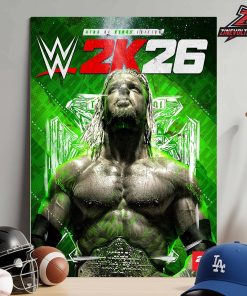 WWE Reveals The Cover For WWE 2K26 King Of Kings Edition Home Decor Poster Canvas