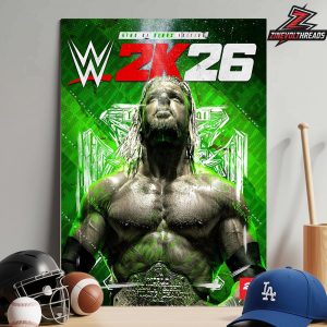 WWE Reveals The Cover For WWE 2K26 King Of Kings Edition Home Decor Poster Canvas