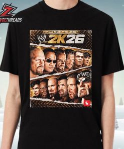 WWE Reveals The Cover For WWE 2K26 Monday Night War Edition Unisex T-Shirt