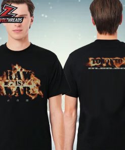 WWE x The Weeknd Unisex RAW Is WAR Two Sided Unisex T-Shirt