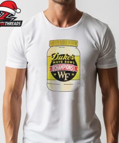 Wake Forest Demon Deacons 2026 NCAA Football Duke’s Mayo Bowl Champions Unisex T-Shirt