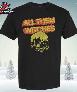 All Them Witches Skull Punk Tee 2026 Merchandise Unisex T-Shirt