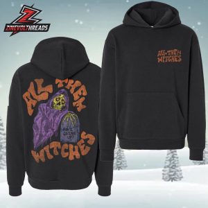 All Them Witches Going Up Hoodie 2026 Merchandise Two Sided Unisex T-Shirt