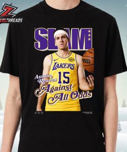 Austin Reaves Los Angeles Lakers Slam 260 Cover Tee Against All Odds Unisex T-Shirt