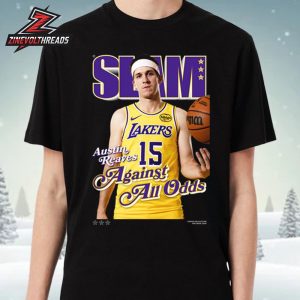 Austin Reaves Los Angeles Lakers Slam 260 Cover Tee Against All Odds Unisex T-Shirt
