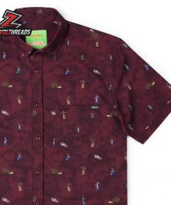 Avatar The Last Airbender SECRET TUNNELLLLLL KUNUFLEX Short Sleeve Hawaiian Shirt
