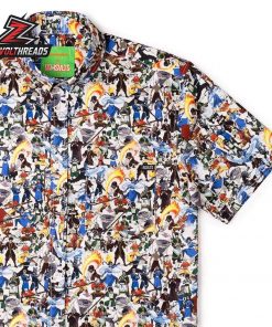 Avatar The Last Airbender The Aang Gang KUNUFLEX Short Sleeve Hawaiian Shirt