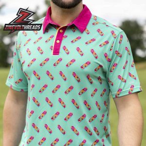 Back To The Future Hoverboard RSVLTS All-Day Polo Shirt