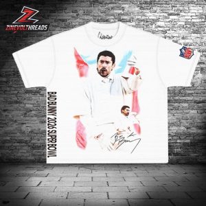 Bad Bunny Halftime Show 2026 Super Bowl LX Signature Tee Unisex T-Shirt