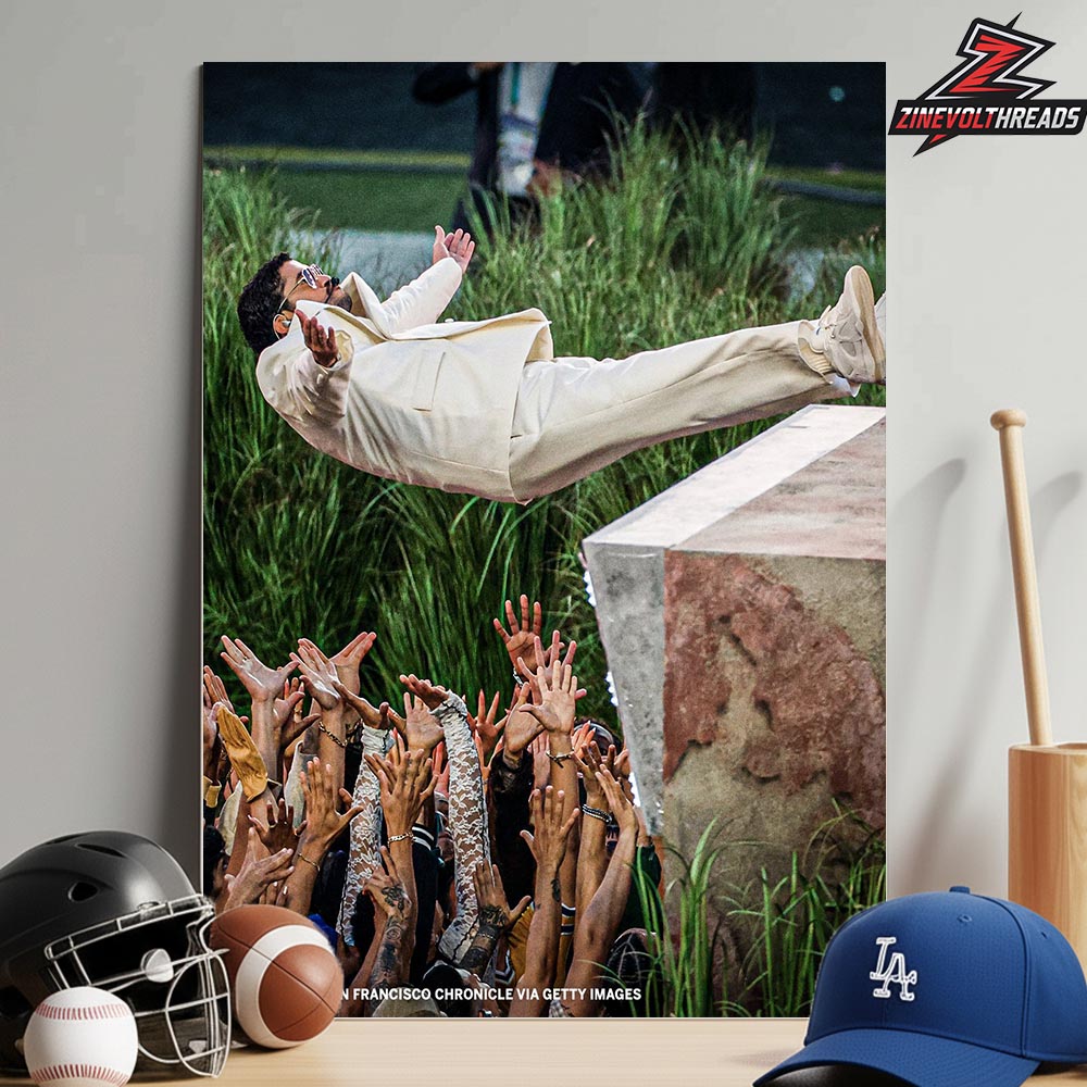 Bad Bunny Iconic Moment From Puerto Rico Finest In Super Bowl LX 2026 Home Decor Poster Canvas Bad Bunny Iconic Moment From Puerto Rico Finest In Super Bowl LX 2026 Home Decor Poster Canvas