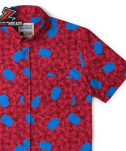 Barrel of Monkeys Monkeyin Around KUNUFLEX Short Sleeve Hawaiian Shirt