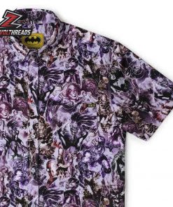 Batman Rogues Gallery KUNUFLEX Short Sleeve Hawaiian Shirt
