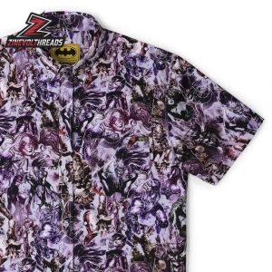 Batman Rogues Gallery KUNUFLEX Short Sleeve Hawaiian Shirt