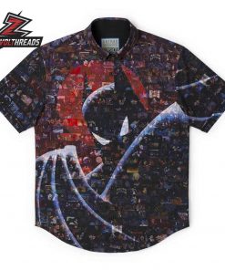 Batman The Animated Series I Am the Night KUNUFLEX Short Sleeve Hawaiian Shirt