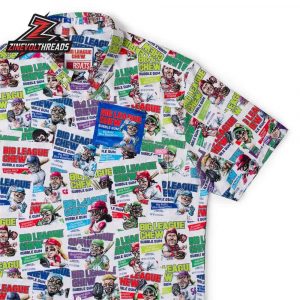Big League Chew Fresh Pouches KUNUFLEX Short Sleeve Hawaiian Shirt