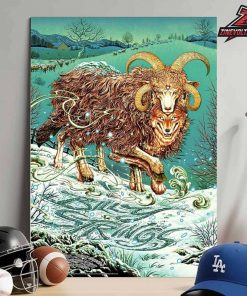 Billy Strings 2026 Tour All Dates Art Venue Poster By Miles Stang At ExploreAshville Arena Asheville NC Home Decor Poster Canvas