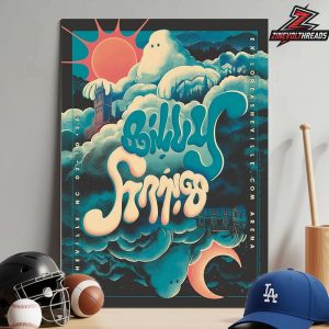 Billy Strings 2026 Tour Art Venue Poster By Lewy Jones At ExploreAshville Arena Asheville NC On February 10th 2026 Home Decor Poster Canvas