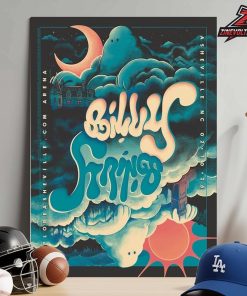 Billy Strings 2026 Tour Flip Art Venue Poster By Lewy Jones At ExploreAshville Arena Asheville NC On February 10th 2026 Home Decor Poster Canvas