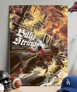 Billy Strings Venue Poster Bridgestone Single Night By Railey Bace Prints At Nashville TN On February 20th 2026 Home Decor Poster Canvas