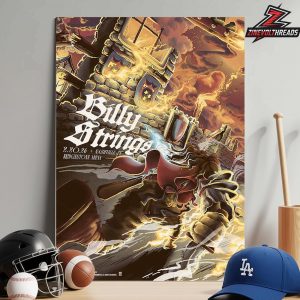 Billy Strings Venue Poster Bridgestone Single Night By Railey Bace Prints At Nashville TN On February 20th 2026 Home Decor Poster Canvas