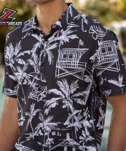 Bungalow Bamboo Short Sleeve Hawaiian Shirt