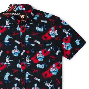 CM Punk Best in the World KUNUFLEX Short Sleeve Hawaiian Shirt