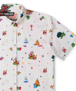 Candy Land Sweet Adventures KUNUFLEX Short Sleeve Hawaiian Shirt