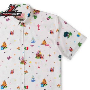 Candy Land Sweet Adventures KUNUFLEX Short Sleeve Hawaiian Shirt