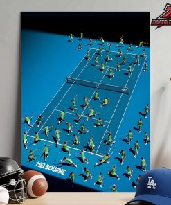Carlos Alcaraz All Movement Picture In Australia Open Final 2026 Home Decor Poster Canvas