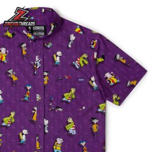 Cartoon Network The Eds n Friends KUNUFLEX Short Sleeve Hawaiian Shirt
