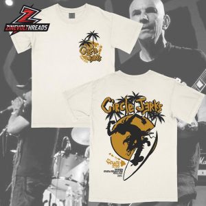 Circle Jerk Hawaii 2026 Tee At The Republik Honolulu Hawaii On Saturday February 21st 2026 Two Sided Unisex T-Shirt