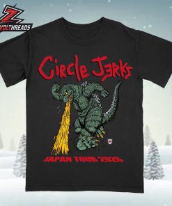 Circle Jerks Japan Tour 2026 From February 25th To 27th At Tokyo And Osaka Unisex T-Shirt