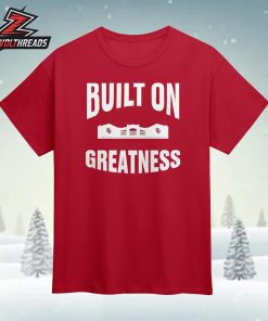 Crimson Oklahoma Sooners 2026 Softball Built on Greatness Fan Unisex T-Shirt