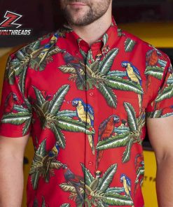 Deadpool And Wolverine Bubs of a Feather KUNUFLEX Short Sleeve Hawaiian Shirt