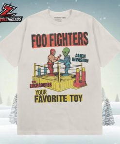 Foo Fighters Alien V Lucha Tee Your Favorite Toy Unisex T-Shirt