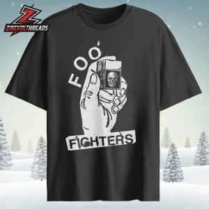 Foo Fighters Choose Your Colour Lighter in Hand Tee Unisex T-Shirt