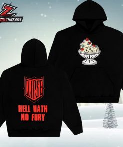 Ice Cream X Hell Hath No Fury Hoodie Limited Edition Two Sided Unisex T-Shirt
